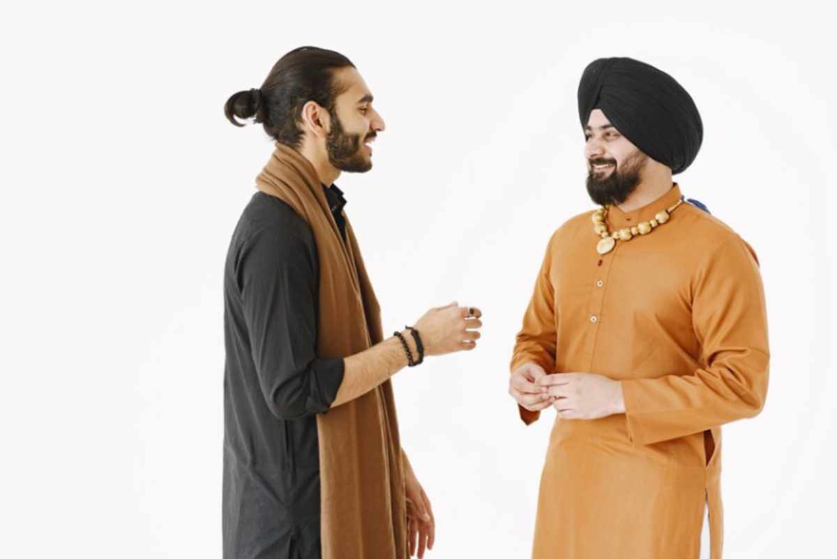 Men's Muga Kurta made from premium Muga silk, offering traditional elegance and comfort for special occasions.
