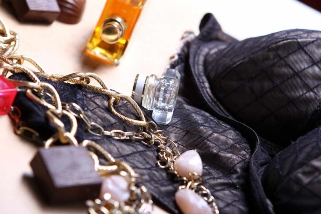 Common accessories abbreviations used in fashion, including terms for jewelry, handbags, footwear, and other essential style accessories.